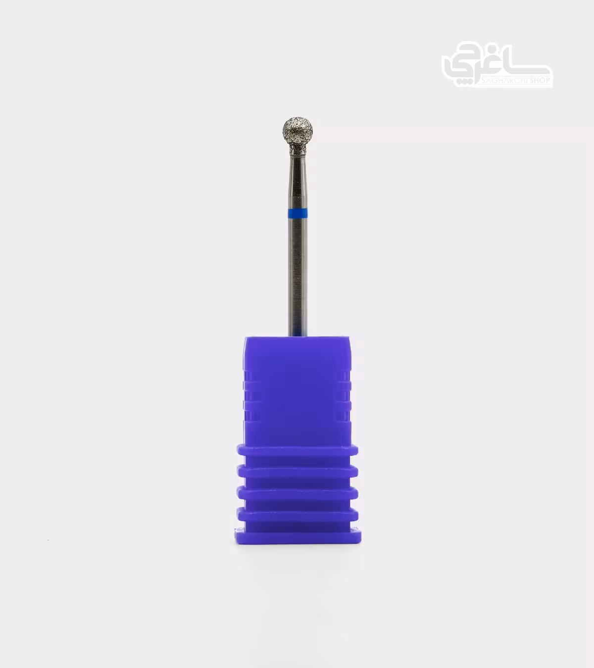 سر سوهان شنی مانیکور ناخن نوار آبی توپی (کد 29)