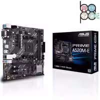مادربرد اقتصادی ASUS مدل PRIME A520M-E با فرمت Micro-ATX