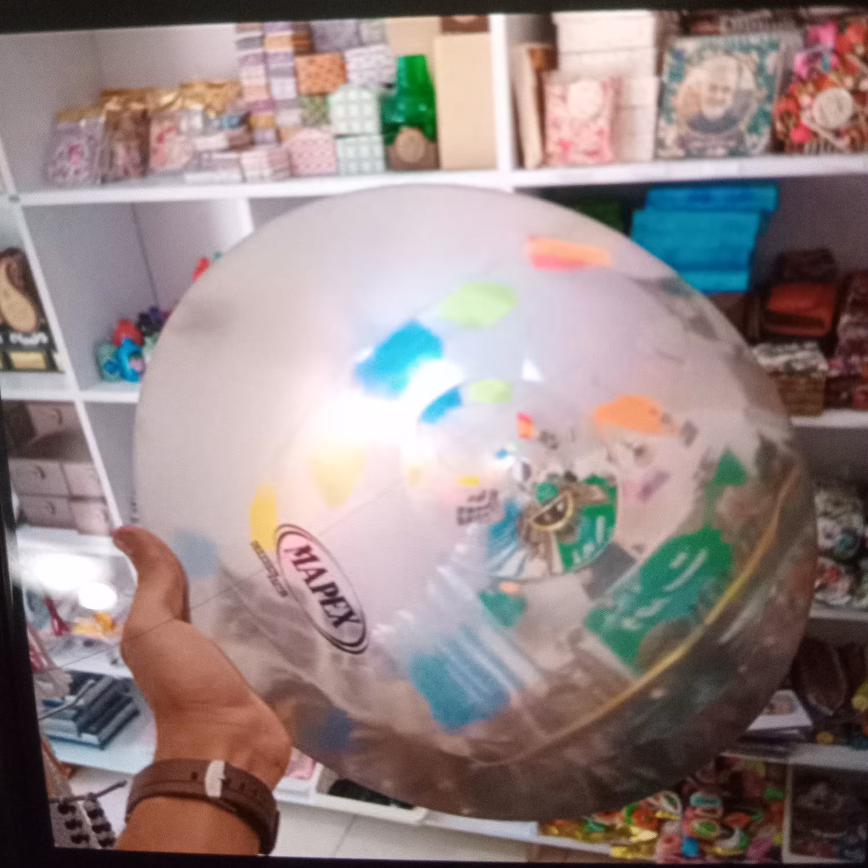 سنج استیل mapexs سایز 40 همراه دو دسته چوبی