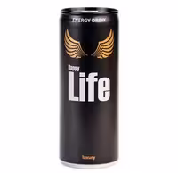 نوشابه انرژی زا هپی لایف Life حجم 250 ml