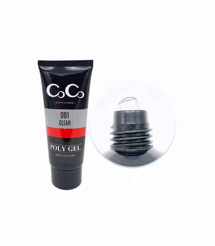 پلی ژل کاشت ناخن 60 گرمی کوکو COCO در 8 کد