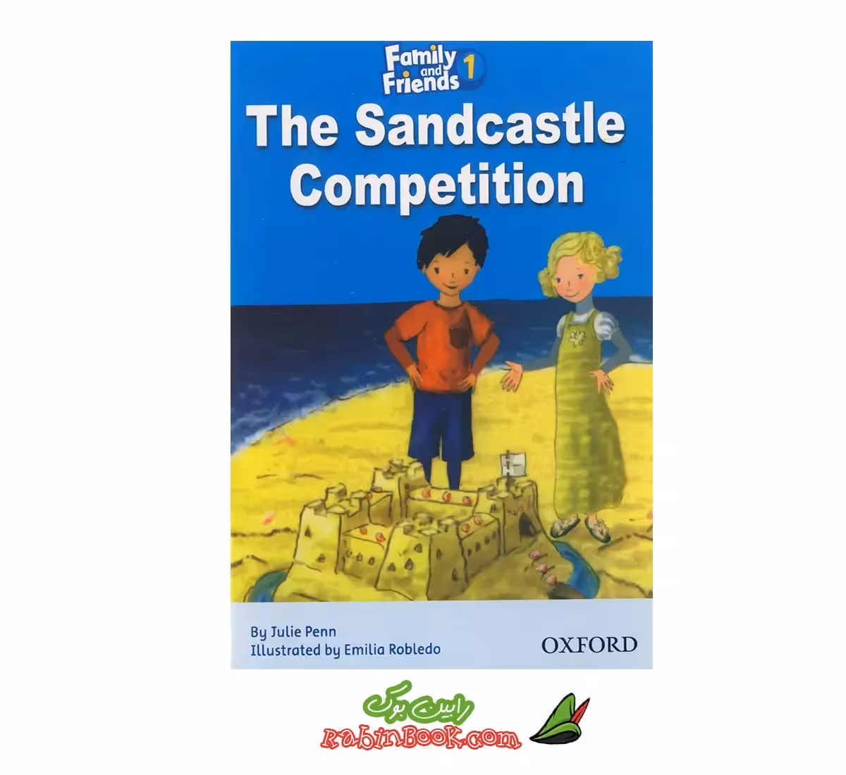 کتاب The Sandcastle Competition Story Book Family and Friends 1