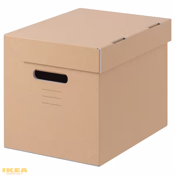 جعبه درب دار قهوه ای مدل PAPPIS | برند ایکیا | ارسال 15 الی 20 روز کاری