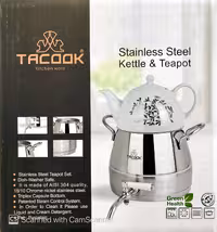 کتری و قوری 3/5 لیتر شیردار تکوک t010 TACOOK