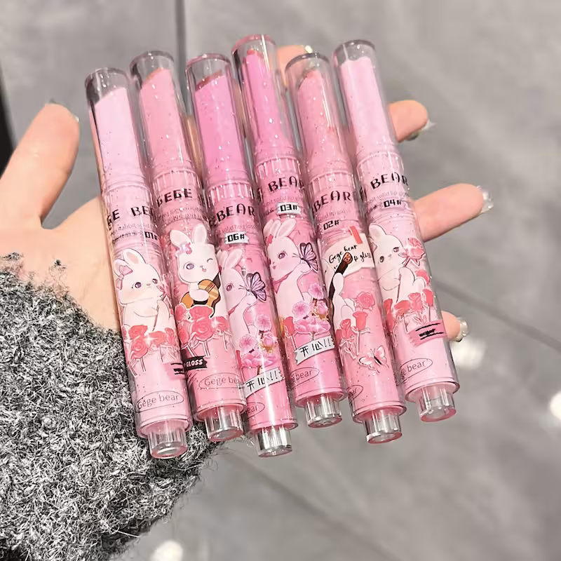 لیپ گلاس جامد Gege Bear