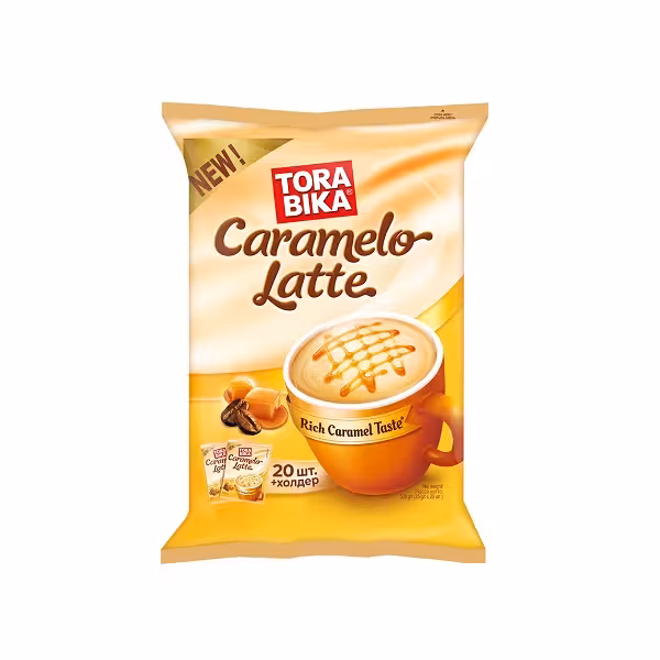 کافی میکس کارامل لاته تورابیکا بسته 20 عددی