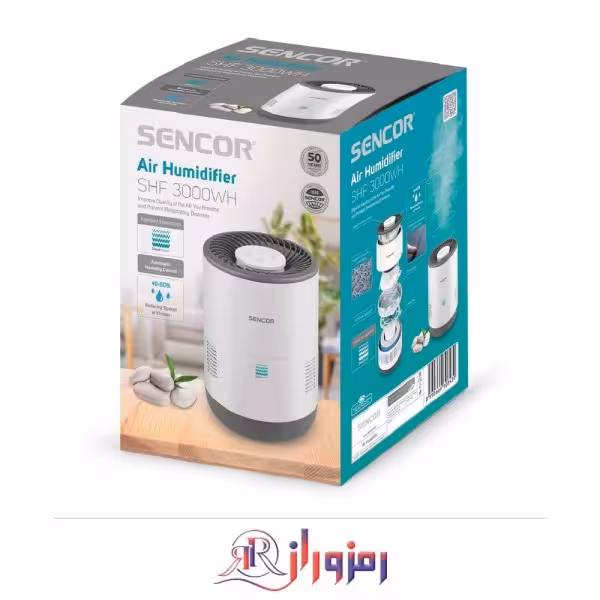 تصفیه هوا و بخور سرد سنکور اصلی مدل SHF 3000WH