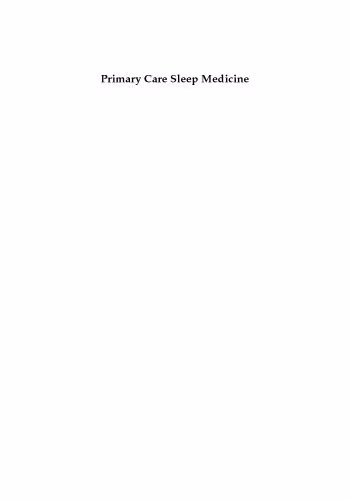 خرید و دانلود نسخه کامل کتاب Primary Care Sleep Medicine: A Practical Guide (Current Clinical Practice)