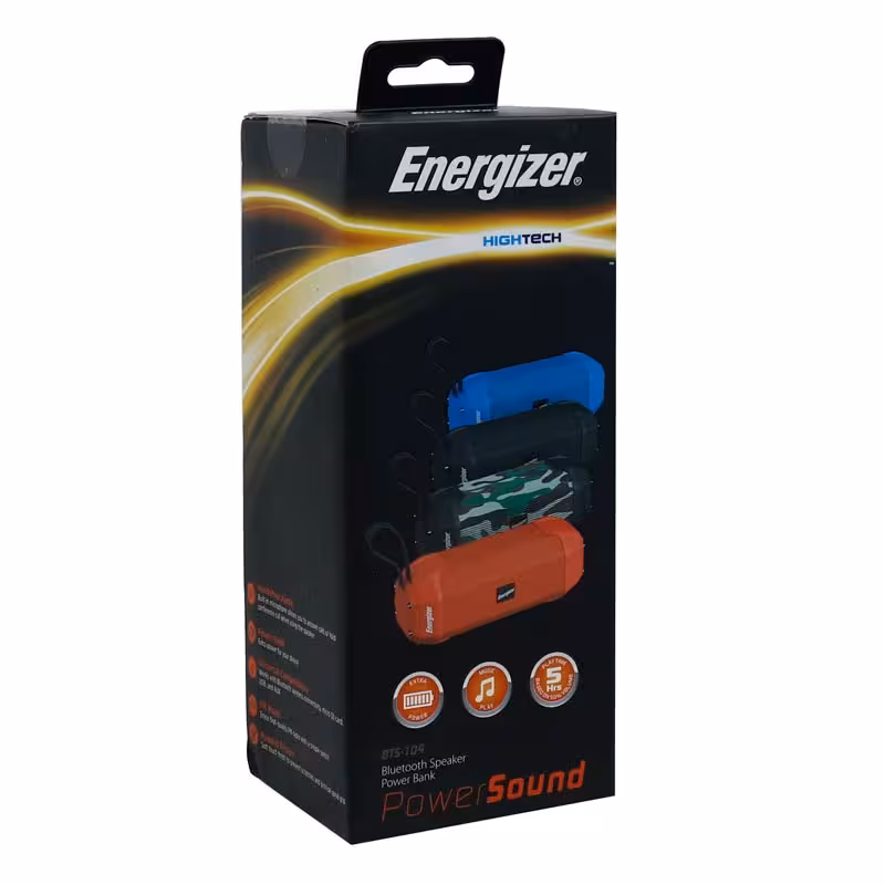 اسپیکر بلوتوثی رم و فلش خور قرمز Energizer BTS-104