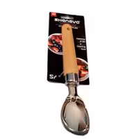 قاشق توپی شنگیا مدل اسکوپ  بستنی دسته بامبو | کالا مکس