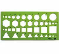 شابلون اشکال هندسی فابل