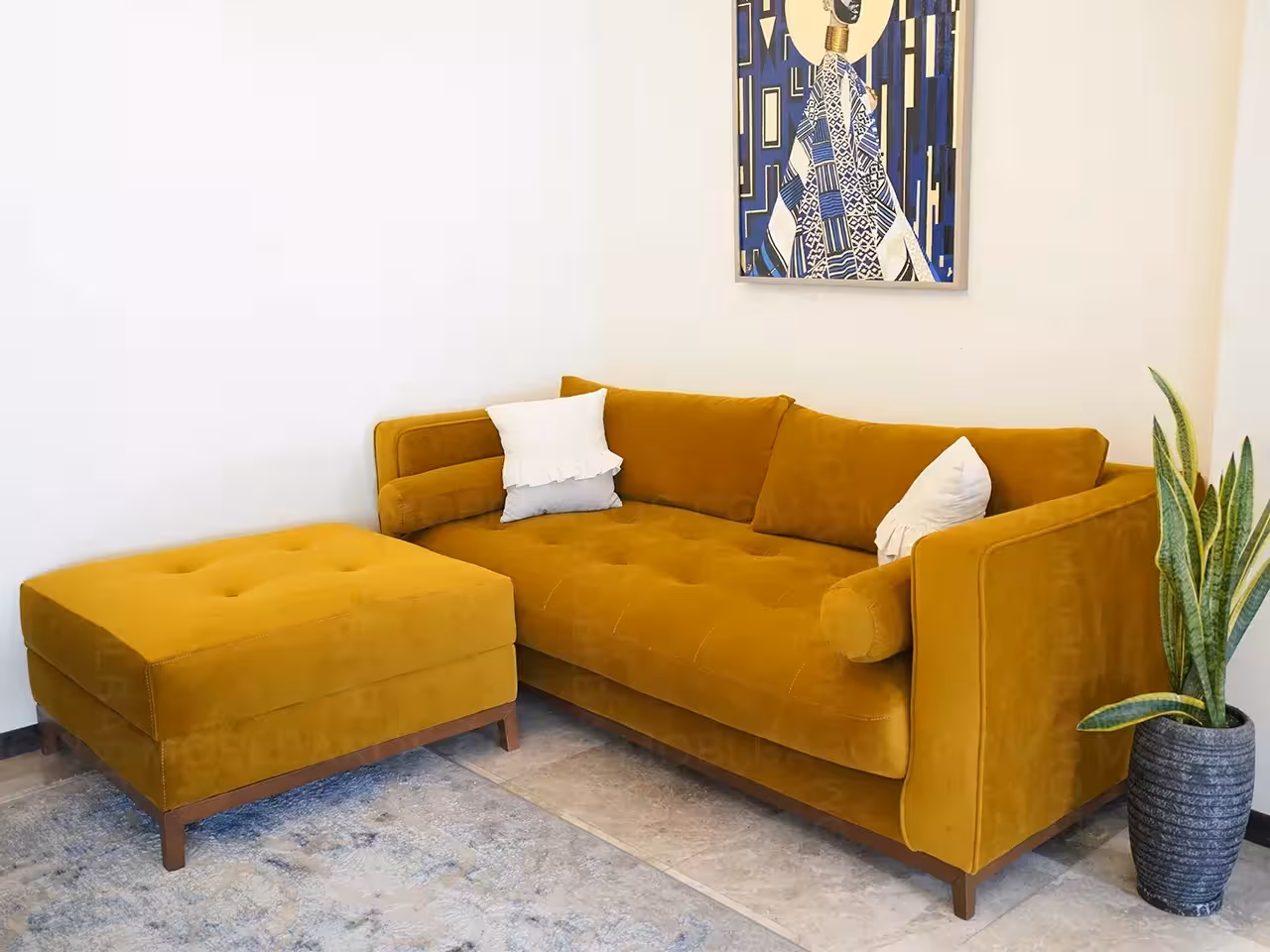 کاناپه راحتی گندم