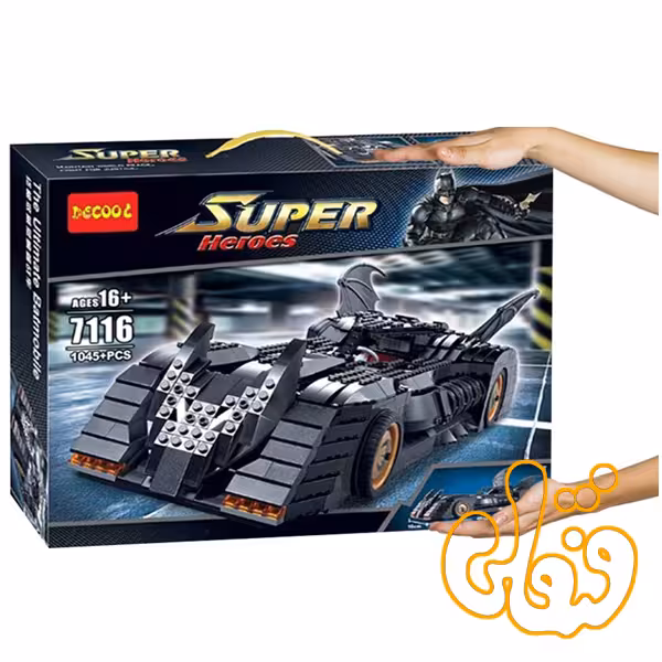 ساختنی لگو ماشین بتمن 7116