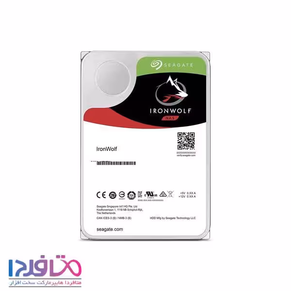 هارد اینترنال سیگیت 12TB مدل SEAGATE IronWolf ST12000VN0008