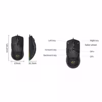 ماوس مخصوص بازی تسکو مدل GM 790