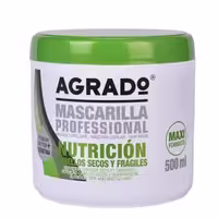 ماسک مو مغذی، آبرسان و بازسازی کننده قوی آگرادو AGRADO HAIR MASK NUTRICION 500 ML