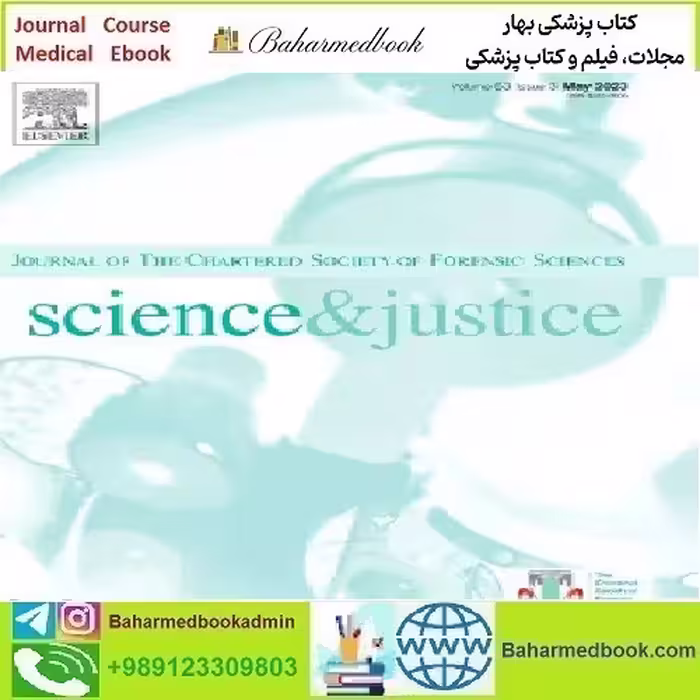 Science &amp; Justice Volume 61 Issue 1 to 6 2021 TRUE PDF pric