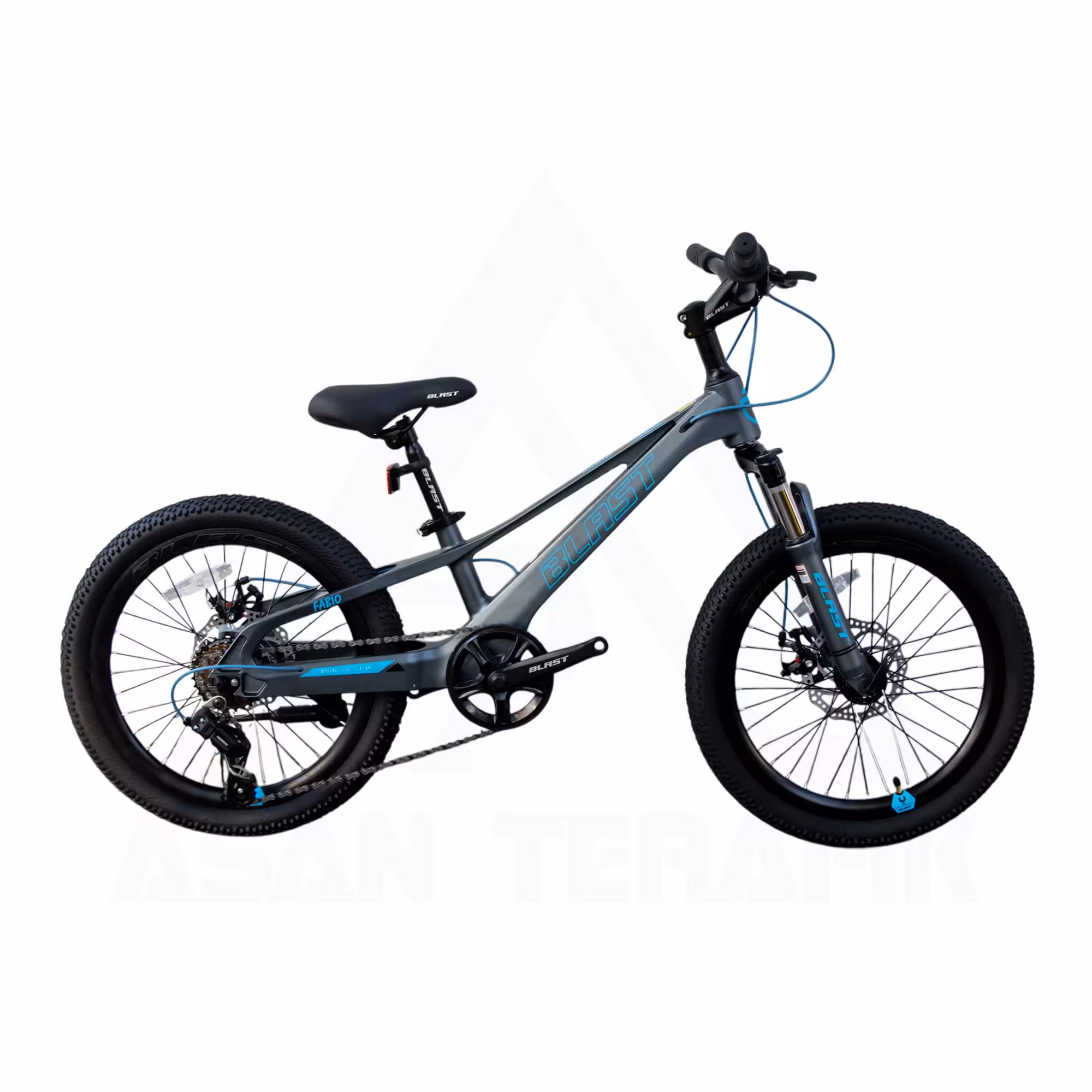 دوچرخه 20 بلست مدل FABIO PLUS طوسی – آبی