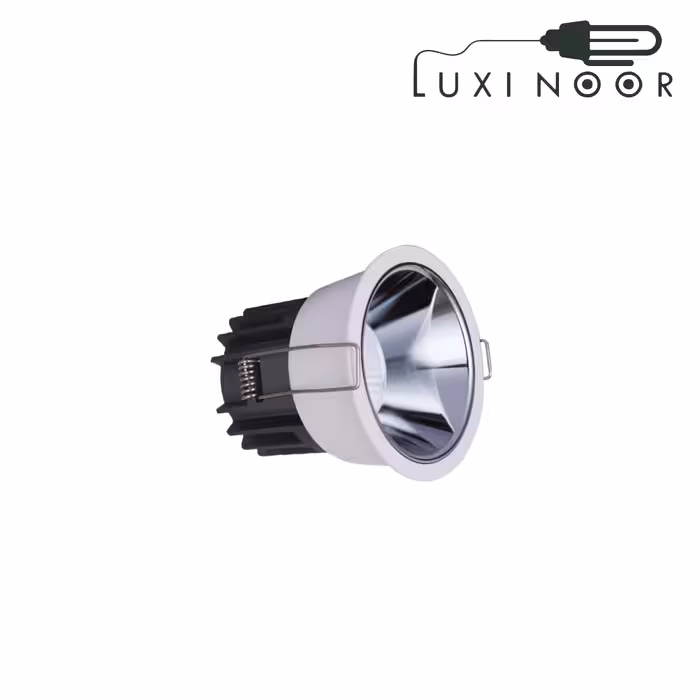 چراغ سقفی توکار COB اف ای سی مدل FEC-343-7W کروم طرح تترا