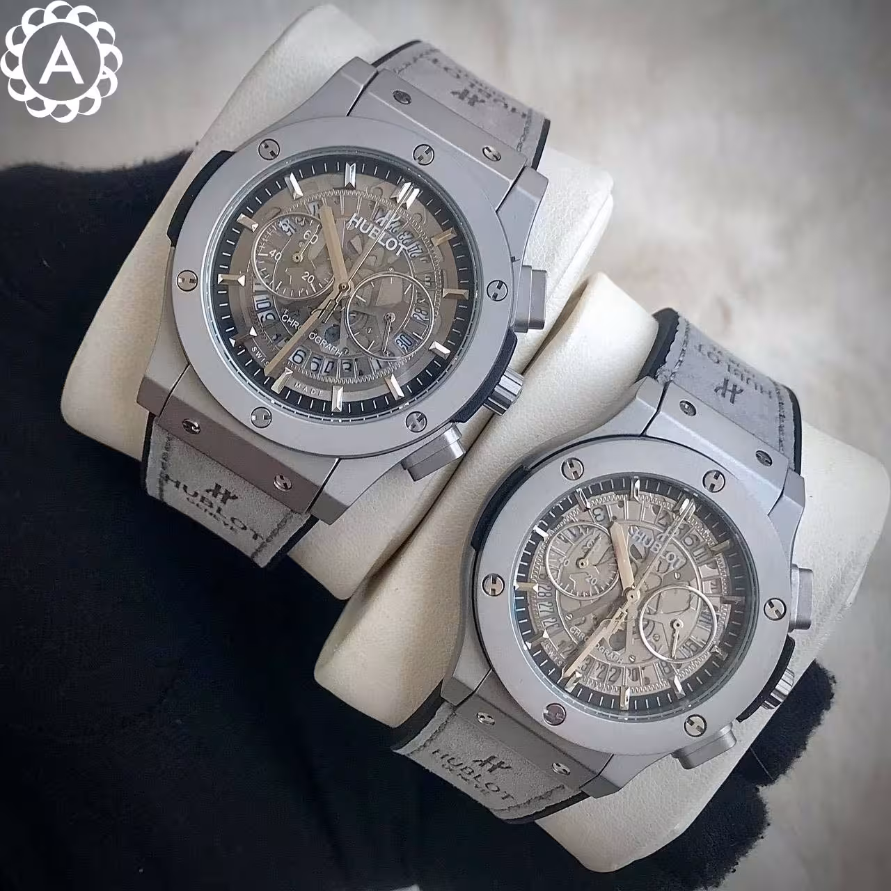ساعت مچی ست هابلوت مدل Hublot Chornoghraph 3045H