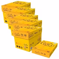 کاغذ گلد سایز A5 در بسته بندی 5000 عددی