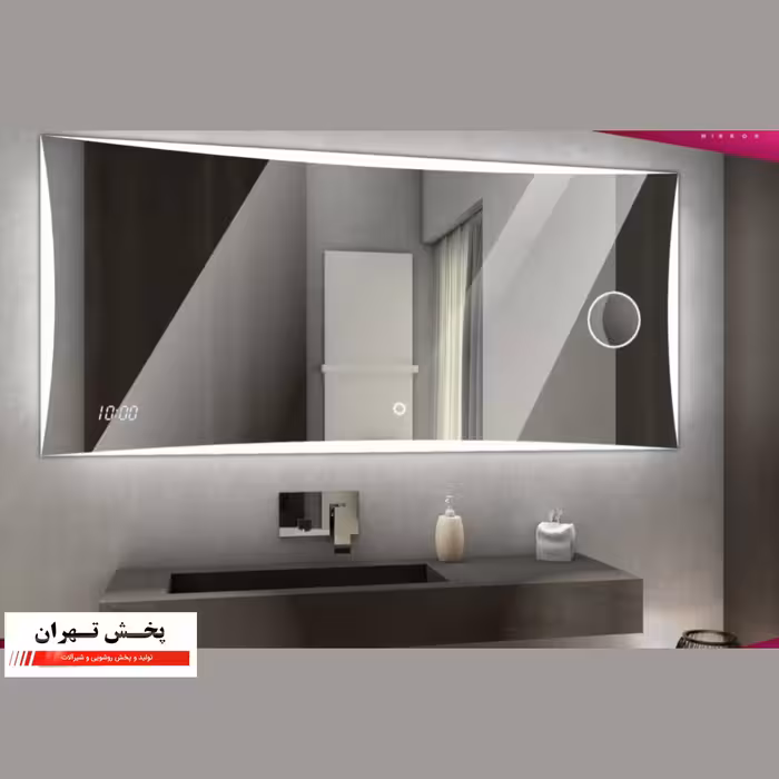 آینه بک لایت سند بلاست مدل m02 سایز 40*60