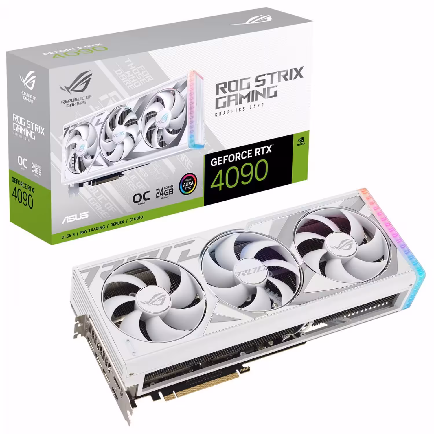 کارت گرافیک ASUS ROG STRIX RTX 4090 O24G – White
