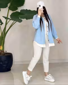 مانتو اسپرت زنانه لنین مدل پوپک