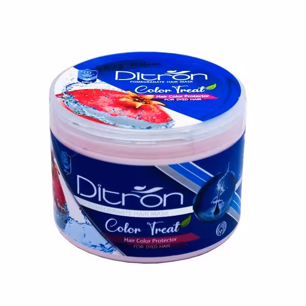 ماسک مو رنگ شده با عصاره انار دیترون حجم 400 میل ا Color Treat Pomegranate Hair Color Protector Hair Mask Ditron