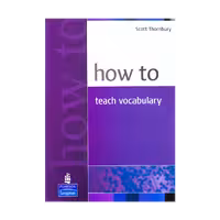 How to Teach Vocabulary