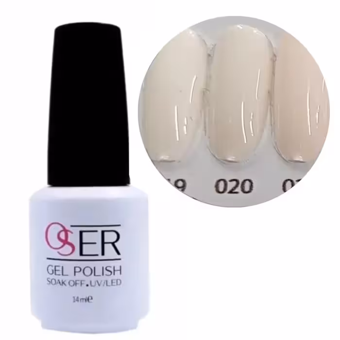 لاک ژل ناخن اوسر شماره 020 OSER GEL PULISH