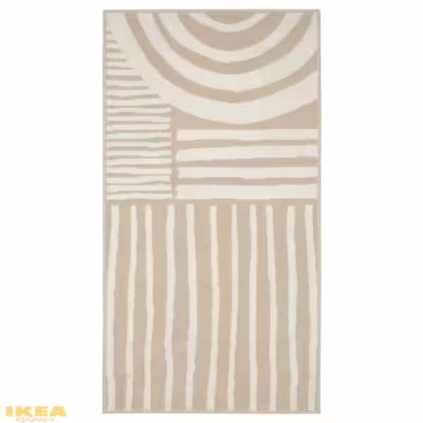 فرش بژ سفید مدل VEJSTRUP | برند ایکیا | ارسال 15 الی 20 روز کاری