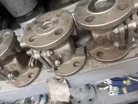 شیر پلاگ ولو 3/4 اینچ دو تیکه  کلاس 150 جنس بدنه  316 BALL 316 STEM 316