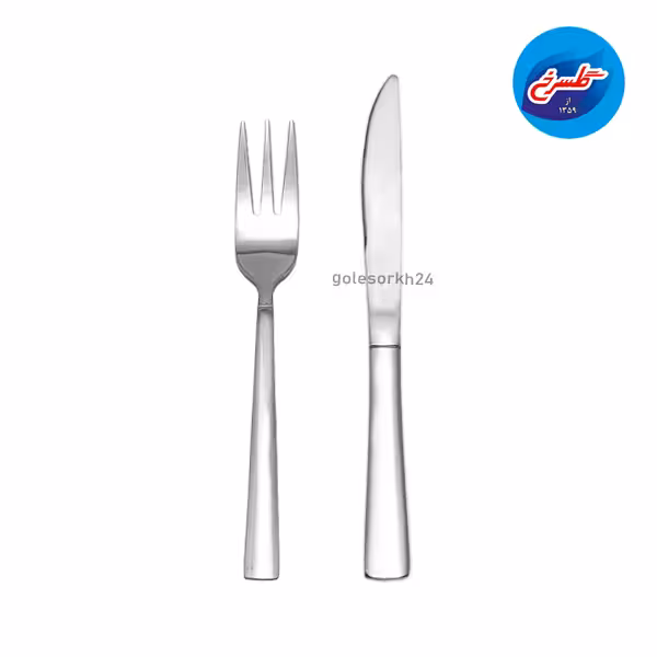 کارد و چنگال استیل یونیک مدل شیکاگو(6 عدد کارد 6 عدد چنگال)