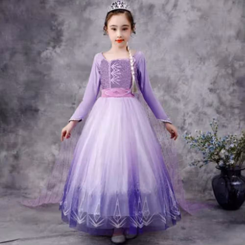 لباس پرنسسی السا MODERNITA Elsa Princess Dress 111104