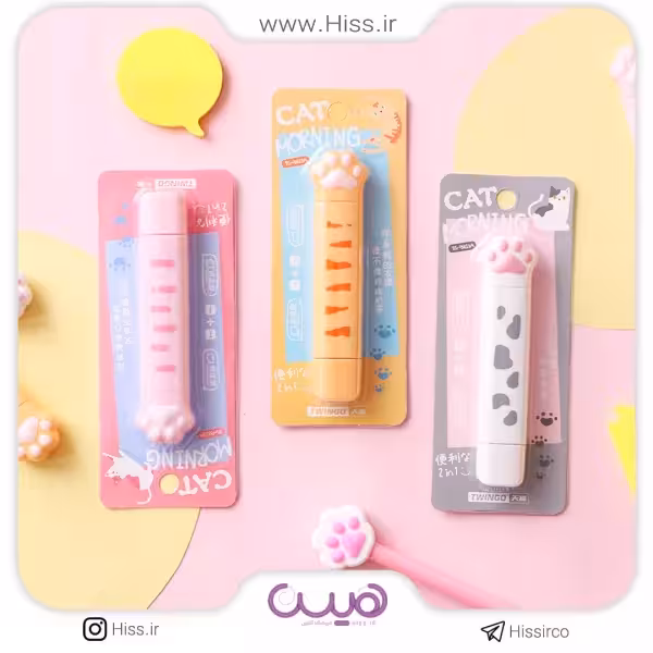 غلط گیر و چسب نواری گربه ای