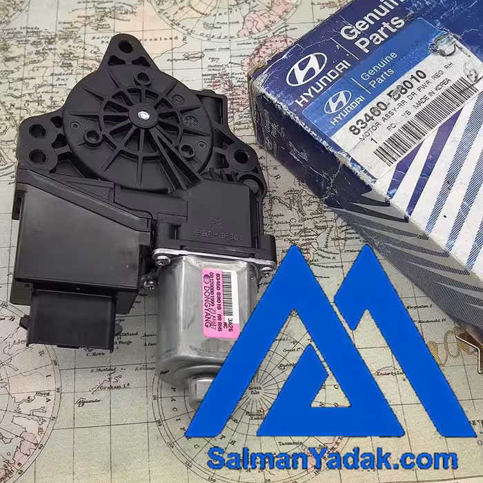 موتور شیشه بالابر سانتافه 83460B8010