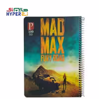 دفتر 100 برگ پارامونت طرح مکس دیوانه (جلد pp)