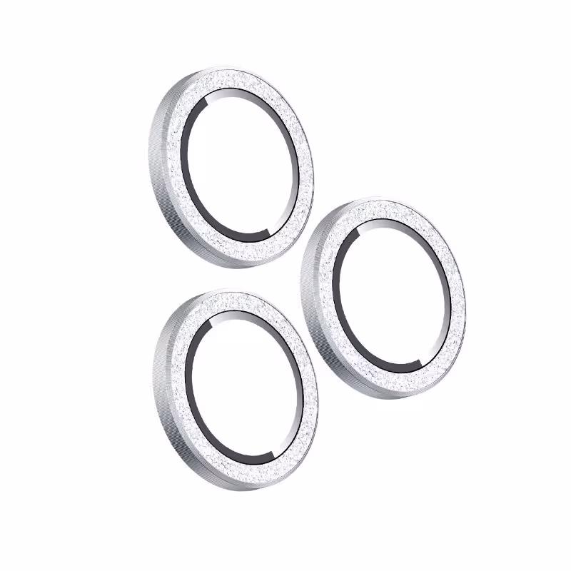 محافظ لنز دوربین ریمکس مدل الماس مناسب برای گوشی موبایل اپل Iphone 13 Pro