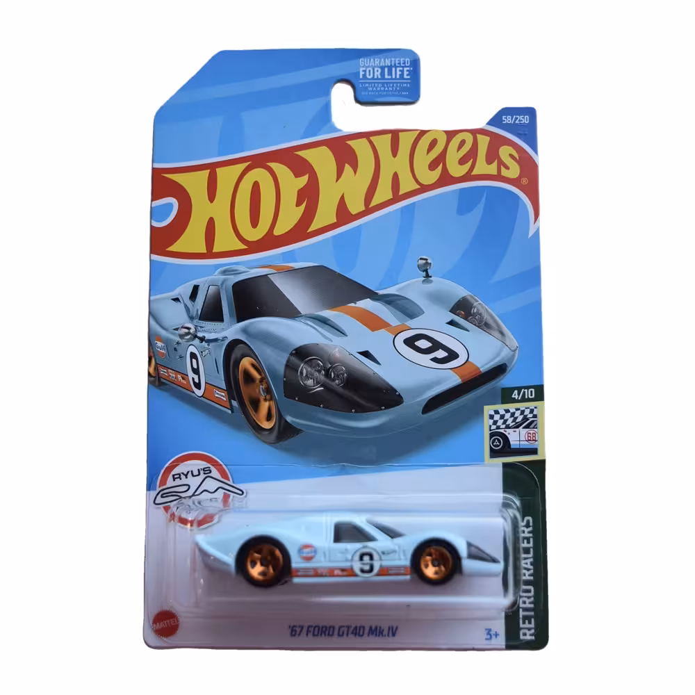 ماشین Hot Wheels مدل ’67 Ford GT40 MkIV