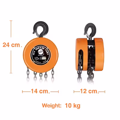 جرثقیل سقفی سمیک مدل HS1/5 ظرفیت 500 کیلوگرم