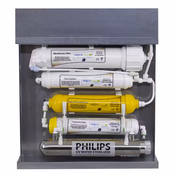 دستگاه تصفیه کننده آب مدل RO-S7-KZ 7019 به همراه رسوبگیر گلیتز