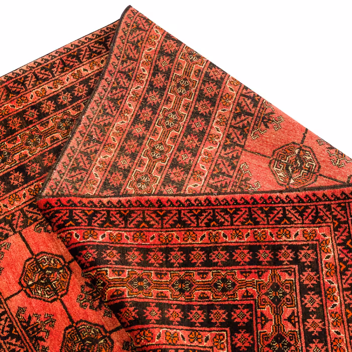 فرش دستبافت سه متری مدل نقشه بلوچ  کد 33.1844