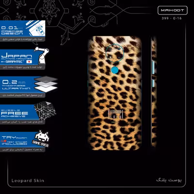 برچسب پوششی ماهوت مدل Leopard Skin-FullSkin مناسب برای گوشی موبایل نوکیا 3.4