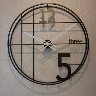 ساعت دیواری مدل نامبر