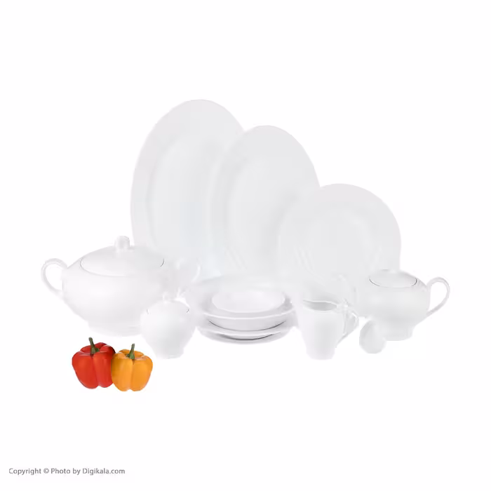 سرویس 76 پارچه یاسمن مدل ایتالیا اف