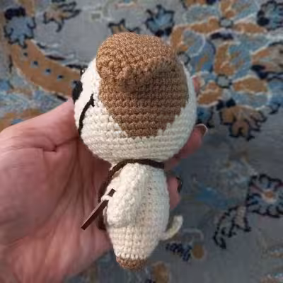 عروسک بافتنی ماندانا مدل سگ کد 02