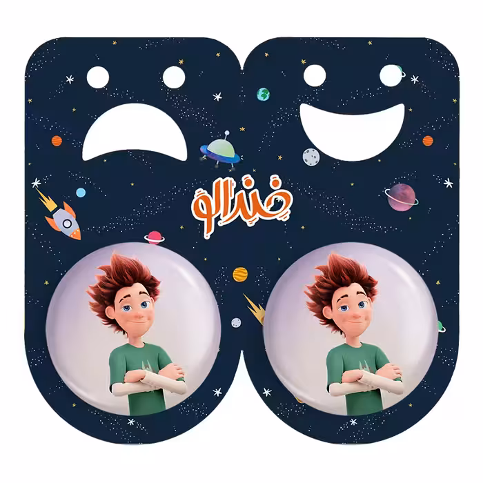 پیکسل خندالو مدل صد درصد گرگ کد 4814 به همراه مگنت