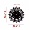 ساعت دیواری ماهوت طرح ماندالا کد 063