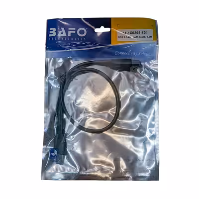 کابل لینک USB3.0 بافو مدل 1X0205 طول 0.5 متر